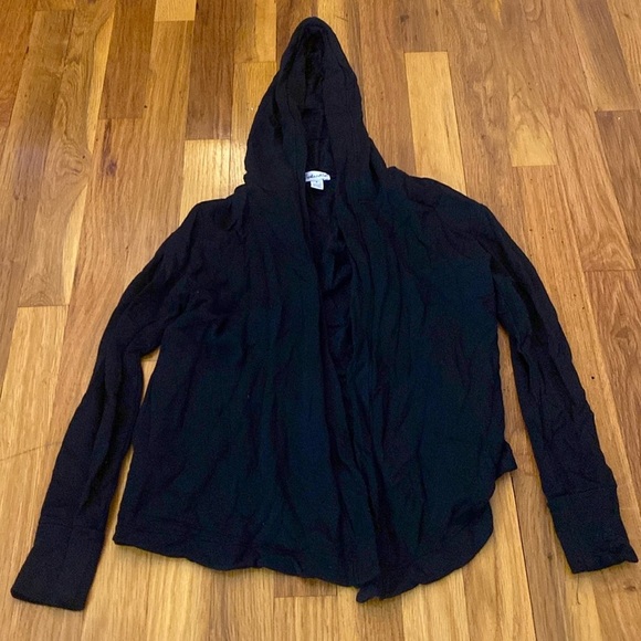 Splendid Girls Black Cardigan Size 8 - Picture 1 of 8
